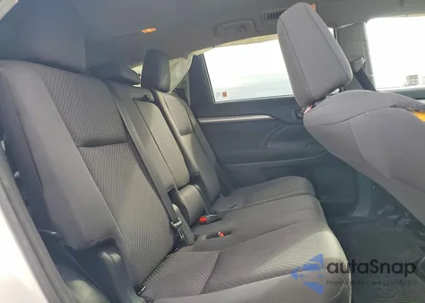 2017 Toyota Highlander Le z USA, uszkodzony, nr VIN 5TDBZRFHXHS419594